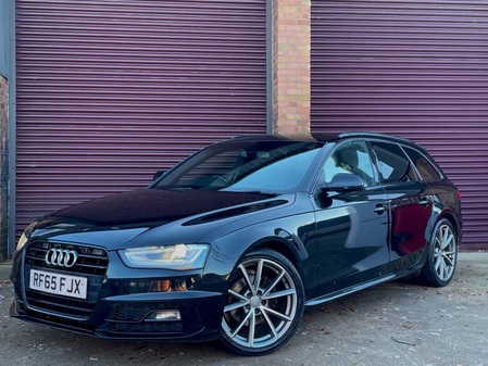 AUDI A4 AVANT TDI S LINE BLACK EDITION NAV